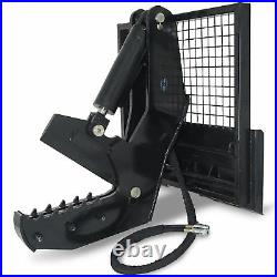 12 Rotating Tree Shear Attachment 5 Cylinder Skid Steer for Tractor Loaders