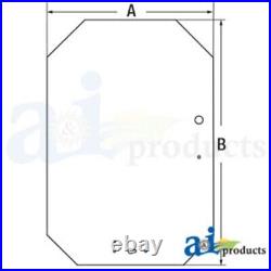 138257 Gehl Skid Steer Glass Front Windshield for Models 7610, 7710, 7810