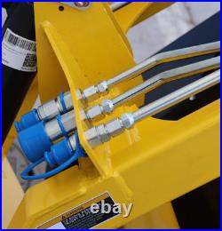 13.5HP Skid Steer Loader Hydraulic Tracked Loader Rato Gas Engine USA Pick Up