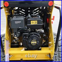 13.5HP Skid Steer Loader Hydraulic Tracked Loader Rato Gas Engine USA Pick Up