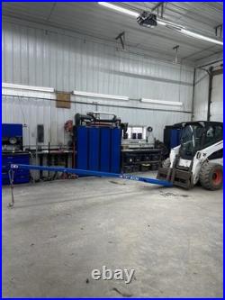 14' 8 Manual Telescopic Truss Jib Boom Hoist Attachment Fits Skid Steer Loader