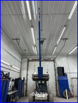 14' 8 Manual Telescopic Truss Jib Boom Hoist Attachment Fits Skid Steer Loader