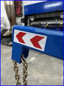14' 8 Manual Telescopic Truss Jib Boom Hoist Attachment Fits Skid Steer Loader