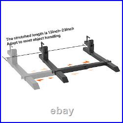 1500Lbs 43'' Tractor Pallet Forks Clamp on Skid Steer Loader Bucket Quick Attach