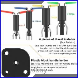 17PCS Hydraulic Cylinder Repair Kit Fits Skid Steers Loaders Backhoes Tractors