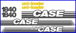 1840 Decals Set Stickers 3M Vinyl Tractor Uni Loader Kit Emblems Skid Steer