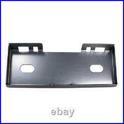 1/2 Heavy Duty Quick Tach Skid Steer Mount Plate Universal Loader Adapter