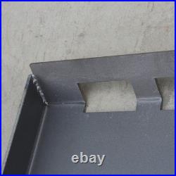 1/2 Heavy Duty Quick Tach Skid Steer Mount Plate Universal Loader Adapter
