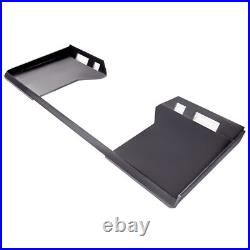 1/2 Hollow Mount Plate For Bobcat & Kubota Skid Steer Loader Attachment Adapter