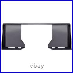 1/2 Hollow Mount Plate For Bobcat & Kubota Skid Steer Loader Attachment Adapter