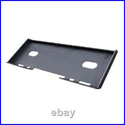 1/2 Quick Tach Attachment Mount Plate Adapter For Skid Steer Loader Free Ship