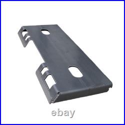 1/2 Quick Tach Attachment Mount Plate Adapter For Skid Steer Loader Free Ship