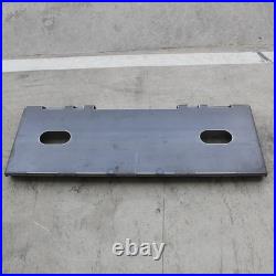 1/2 Quick Tach Attachment Mount Plate Adapter For Skid Steer Loader Free Ship