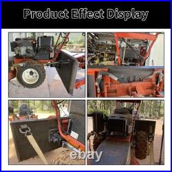 1/2 Skid Steer Attachment Quick Tach Mount Plate Loader Compatible with Kubo