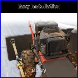 1/2 Skid Steer Attachment Quick Tach Mount Plate Loader Compatible with Kubo