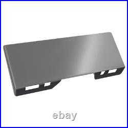 1/2 Skid Steer Attachment Quick Tach Mount Plate Loader Compatible with Kubo