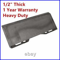 1/2 Skid Steer Mount Plate Quick Tach Attachment & Conversion Adapter Latch Box 1/2 Skid Steer Mount Plate Quick Tach Attachment & Conversion Adapter Latch Box