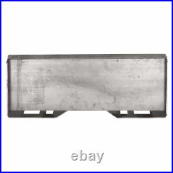 1/2 Skid Steer Mount Plate Quick Tach Attachment & Conversion Adapter Latch Box