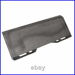 1/2 Skid Steer Mount Plate Quick Tach Attachment & Conversion Adapter Latch Box