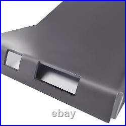 1/2 Skid Steer Mount Plate Quick Tach Attachment Loader Plate For Bobcat Kubota