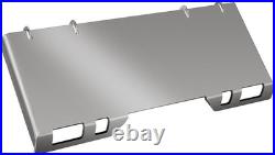 1/2 Skid Steer Quick Tach Mount Plate Universal Adapter for Loader Tractor