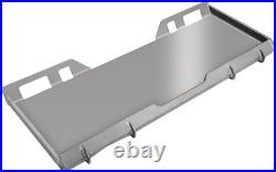 1/2 Skid Steer Quick Tach Mount Plate Universal Adapter for Loader Tractor