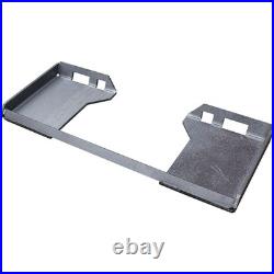 1/2 Thick Skid Steer Mount Plate Adapter Loader Quick Tach Attachment Metal