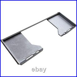 1/2 Thick Skid Steer Mount Plate Adapter Loader Quick Tach Attachment Metal