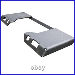 1/2 Thick Skid Steer Mount Plate Adapter Loader Quick Tach Attachment Metal