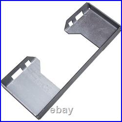 1/2 Thick Skid Steer Mount Plate Adapter Loader Quick Tach Attachment Metal