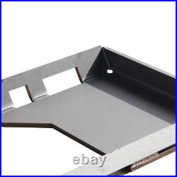 1/2 Thick Skid Steer Mount Plate Adapter Loader Quick Tach Attachment Metal