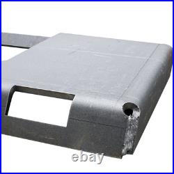 1/2 Thick Skid Steer Mount Plate Adapter Loader Quick Tach Attachment Metal