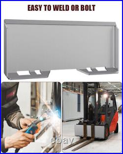 1/4 Skid Steer Loader Mount Plate Tractor Quick Ttach Adapter For Kubota