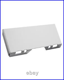 1/4 Skid Steer Loader Mount Plate Tractor Quick Ttach Adapter For Kubota