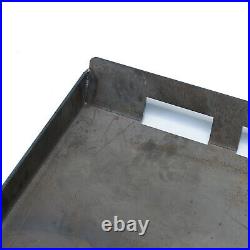 1/4 Skid Steer Mount Plate Thick Steel Tractors Bucket Quick Attach Plate