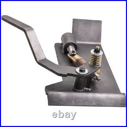 1 Pair Skid Steer Quick Tach Brackets Conversion Adapter For Latch Box Weld On