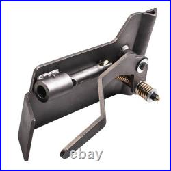 1 Pair Skid Steer Quick Tach Brackets Conversion Adapter For Latch Box Weld On