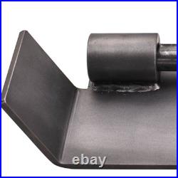 1 Pair Skid Steer Quick Tach Brackets Conversion Adapter For Latch Box Weld On