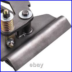 1 Pair Skid Steer Quick Tach Brackets Conversion Adapter For Latch Box Weld On