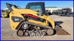 2008 Caterpillar 297C Track Skid Steer Loader Tractor Cab A/C New Tracks/Axles