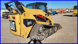2008 Caterpillar 297C Track Skid Steer Loader Tractor Cab A/C New Tracks/Axles