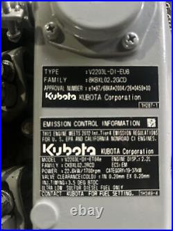 2012 Kubota v 2203 di refer engine