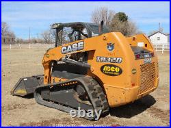 2013 Case TR320 Skid Steer Track Loader Crawler Tractor Aux Hyd Diesel bidadoo