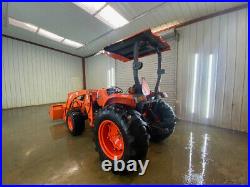 2016 Kubota Mx5800hst 4wd Orops Tractor Loader, With Skid Steer Quick Attach