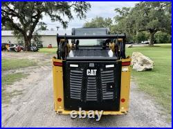 2025 Cat 255 Skid Steer Loader Joystick Controls Led Lights 2 Spd 680 Hr