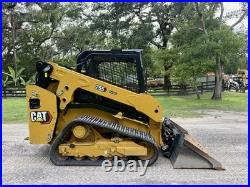 2025 Cat 255 Skid Steer Loader Joystick Controls Led Lights 2 Spd 680 Hr