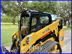2025 Cat 255 Skid Steer Loader Joystick Controls Led Lights 2 Spd 680 Hr
