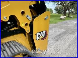 2025 Cat 255 Skid Steer Loader Joystick Controls Led Lights 2 Spd 680 Hr