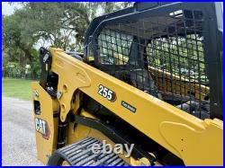 2025 Cat 255 Skid Steer Loader Joystick Controls Led Lights 2 Spd 680 Hr