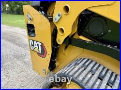 2025 Cat 255 Skid Steer Loader Joystick Controls Led Lights 2 Spd 680 Hr